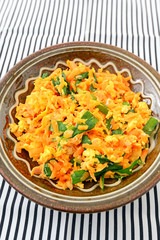 人参の野菜炒め