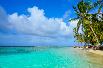 Obraz na płótnie Canvas Paradise Tropical Island