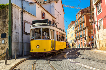 Fototapeta Lisbon tram obraz