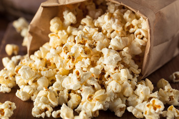 Homemade Kettle Corn Popcorn - obrazy, fototapety, plakaty