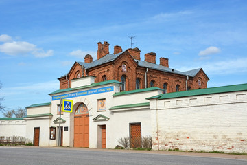 Dormition convent in Staraya Ladoga on May 08, 2015