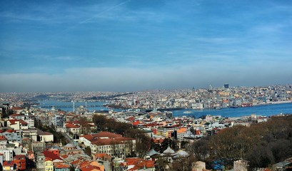 stanbul Panoroma in 2006 at Hagia Sophia Minaret