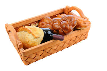 Basket of Bread and Wine