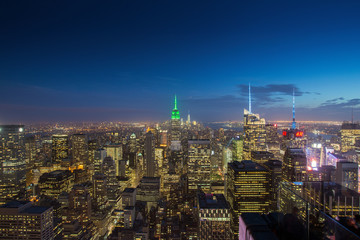 Obraz premium New York City at night