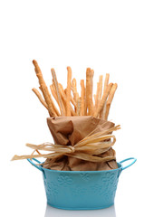 Bread Sticks in Bag