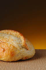 Loaf of Bread With Warm Background