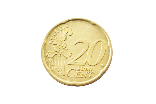 20 Euro-Cent-St&uuml;ck