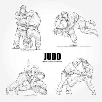 illustration of Judo