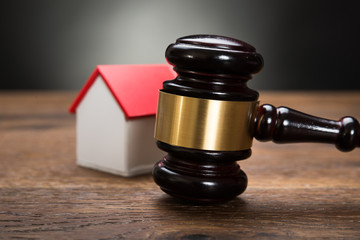House Model With Gavel
