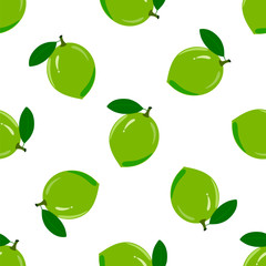 Lime Seamless Pattern.