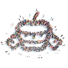  people in the shape of dietary apple.