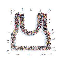 people in the shape of sports jerseys.