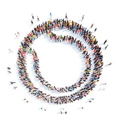 people in the shape of a ball for baseball.