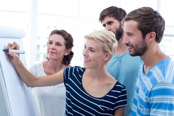 Creative business team in meeting