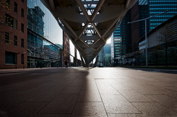 The Financial District of The Hague - obrazy, fototapety, plakaty