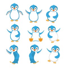 Blue Penguins - 85379408