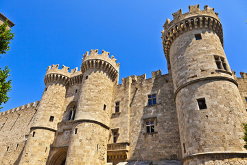 The Palace of the Grand Master of the Knights of Rhodes.