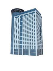 single skyscraper