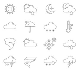 Weather Icons Outline