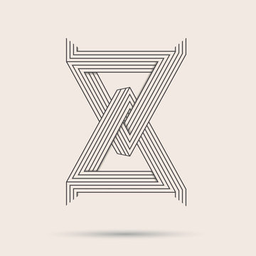 Abstract vector logo.
