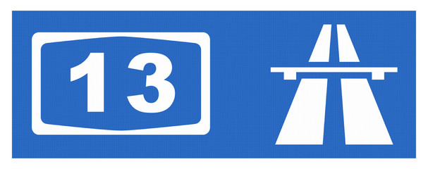 A 13-Symbol mit Reflektierung