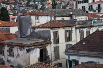Altstadt, über den Dächern von Funchal, Madeira