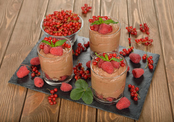 Chocolate mousse