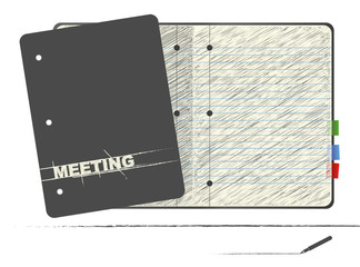 Skizze | Notizbuch | Meeting