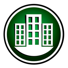 City green round icon