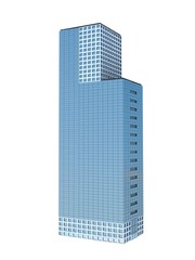 single skyscraper