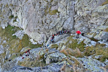 Ludzie w górach © Marta