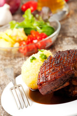 bayerischer Schweinebraten