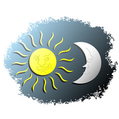 sun and moon design
