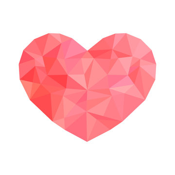 polygon heart