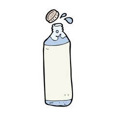 cartoon water bottle