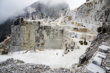 Cava di marmo Carrara
