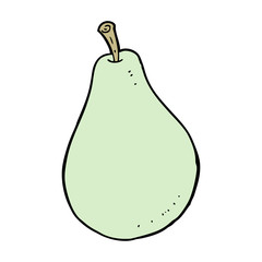 cartoon pear
