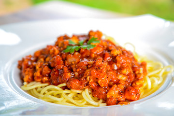Spaghetti.