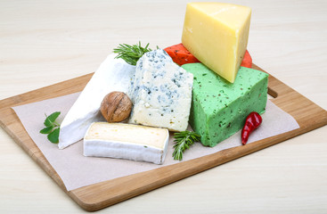 Assortment cheese