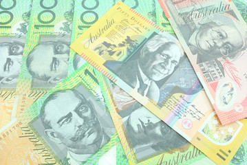 Obraz premium Australia dollar, bank note of Australia.