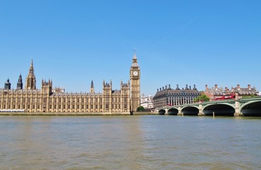 Naklejka premium Houses of Parliament, London