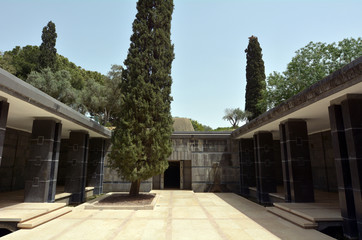 Rothschild family tomb in Ramat Hanadiv in Zikhron Yaakov Israel