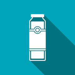 kitchen icon of bottle with juice