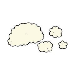cloud of smoke cartoon element