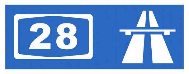 A 28-Symbol mit Reflektierung