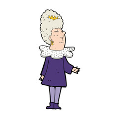 cartoon queen