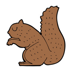 cartoon squirrel