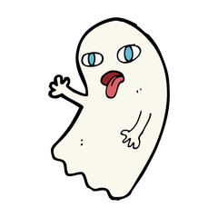 funny cartoon ghost