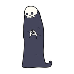 cartoon halloween ghoul