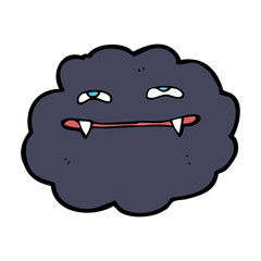 cartoon vampire cloud